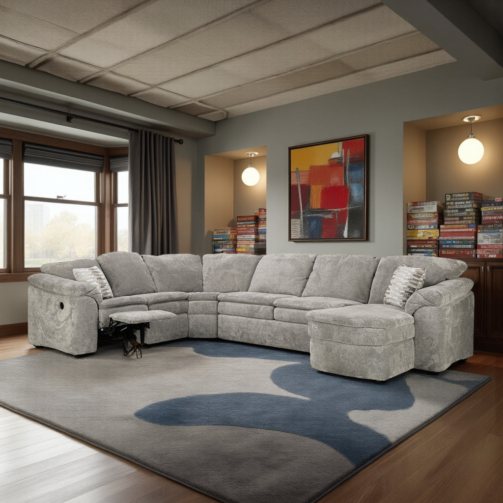 Shoreham 5-Piece Reclining Sectional