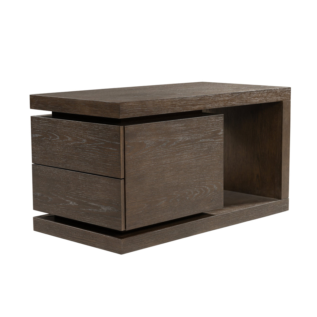 Athens 2-Drawer End Table - Indoor