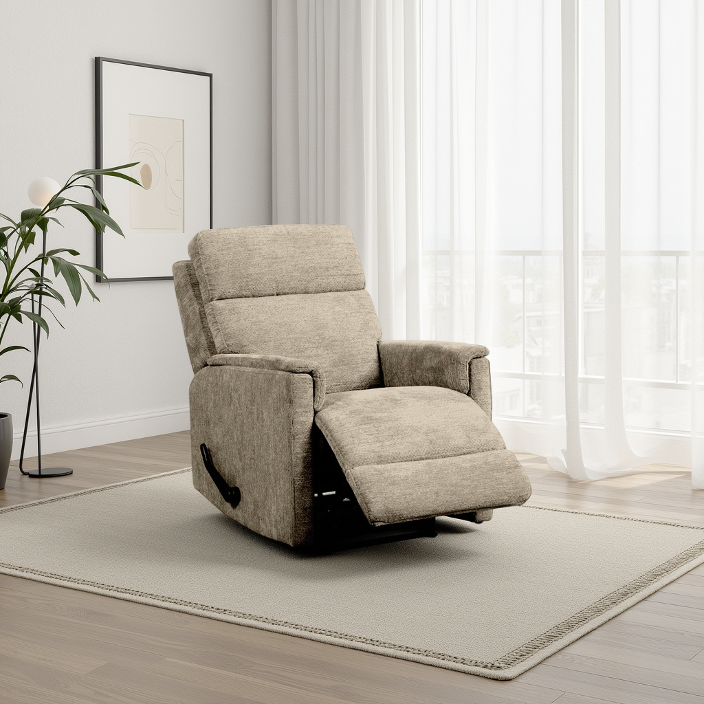 Compact Match Gliding Recliner - Reclining