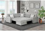 Bellerose 5-Piece Sectional with Pullout Sleeper - Set