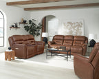 Armani Leather Power Sofa - Indoor