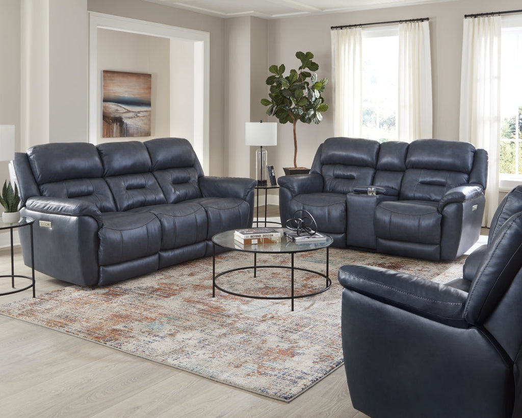 Armani Leather Power Sofa - Indoor