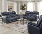 Armani Leather Power Sofa - Indoor