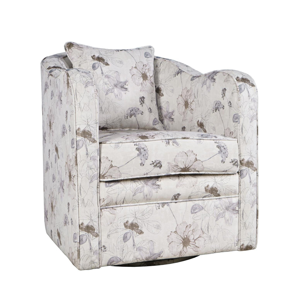 Flora Swivel Accent Chair - Indoor