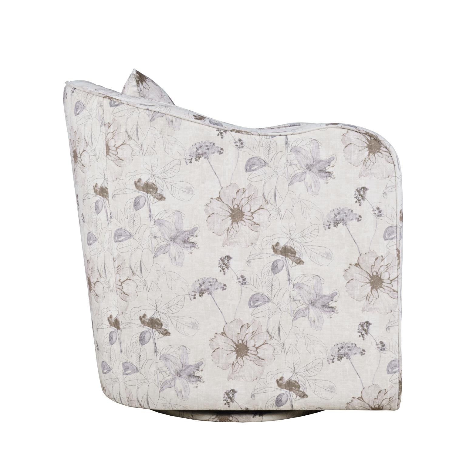 Flora Swivel Accent Chair - Indoor