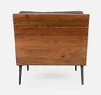 Colson Leather Accent Chair - Indoor