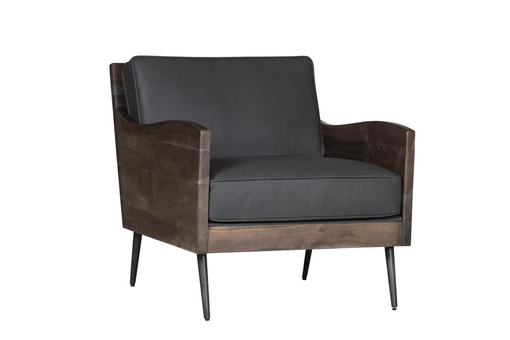 Colson Leather Accent Chair - Indoor
