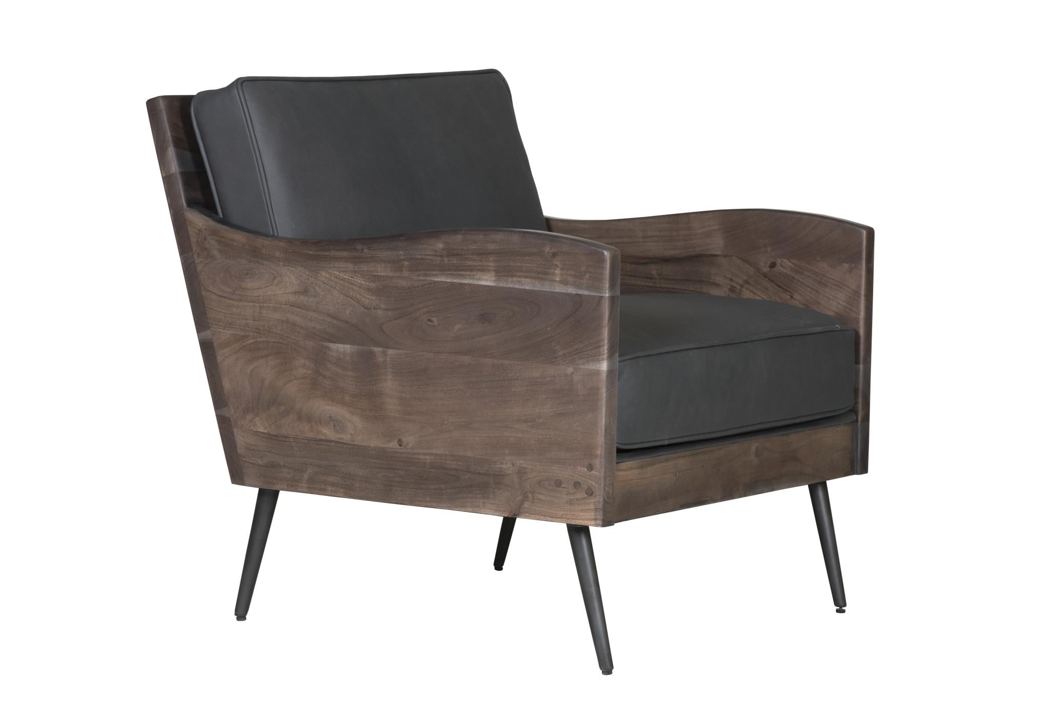 Colson Leather Accent Chair - Indoor