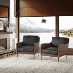 Colson Leather Accent Chair - Indoor