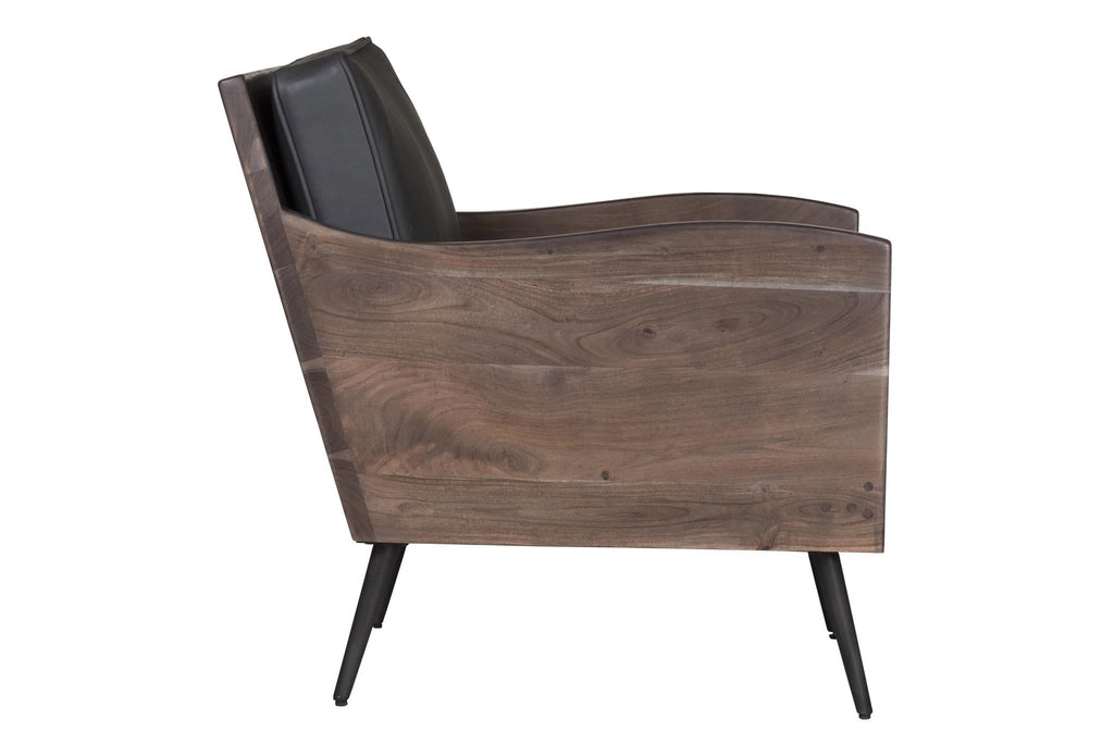 Colson Leather Accent Chair - Indoor
