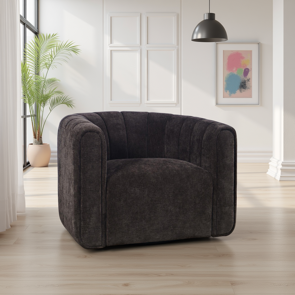Gracie Swivel Accent Chair - Indoor