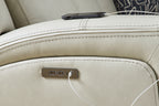 Davidson Power Leather Recliner - Reclining