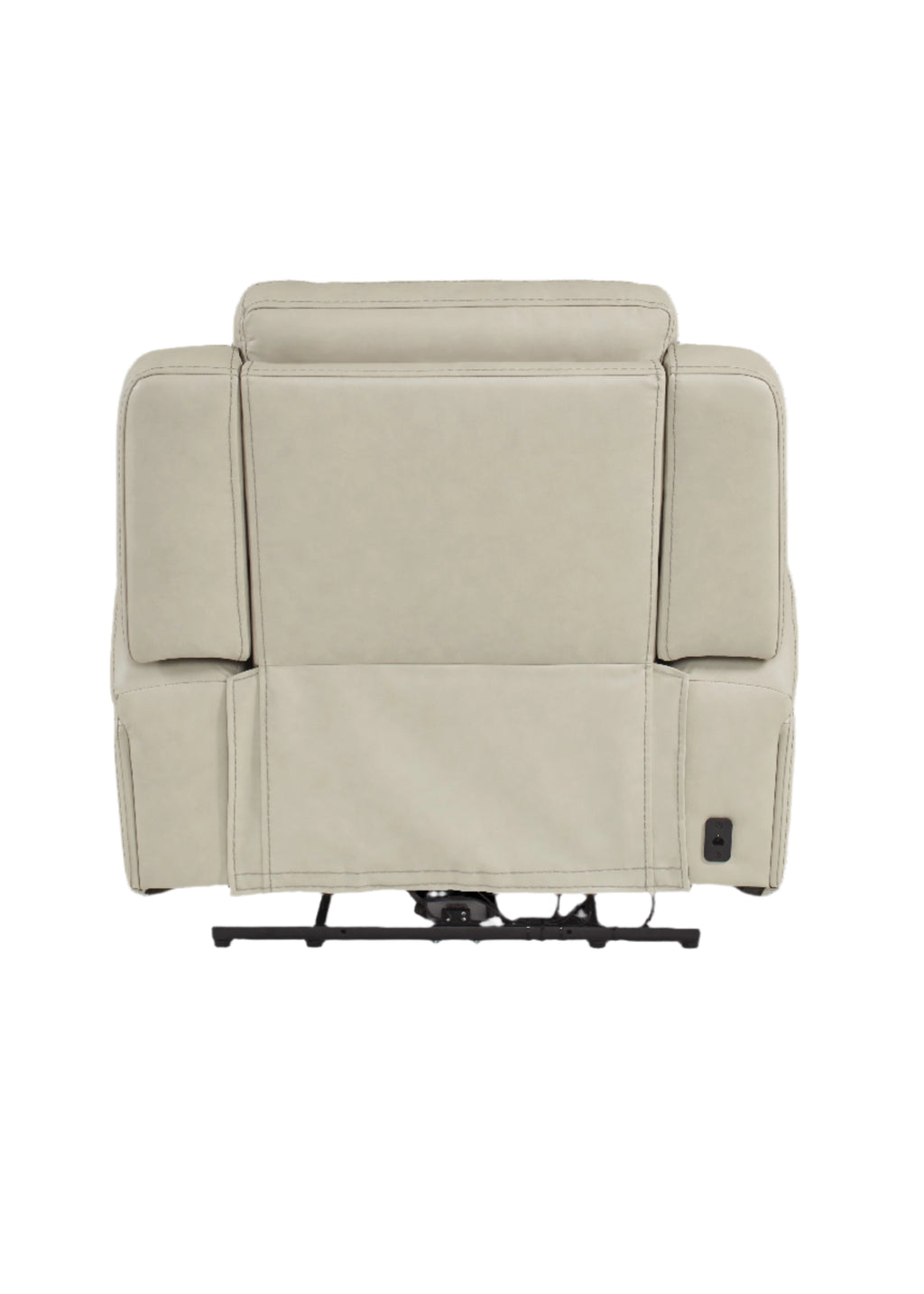 Davidson Power Leather Recliner - Reclining