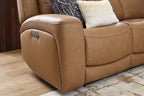 Davidson Power Reclining Leather Sofa - Indoor