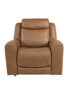 Davidson Power Leather Recliner - Reclining