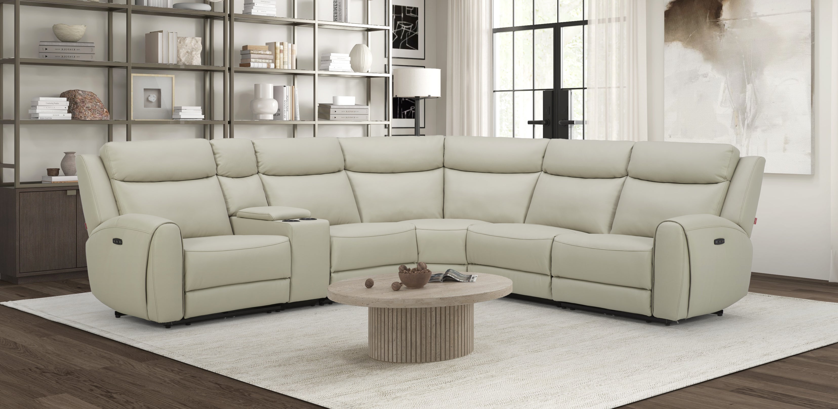 Lawrence 6-Piece Power Reclining Sectional