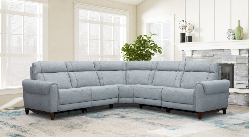 Brent 5-Piece Power Reclining Sectional - Set