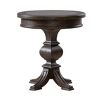 Riven Round Chairside Table