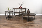 Hayston Round End Table - Indoor