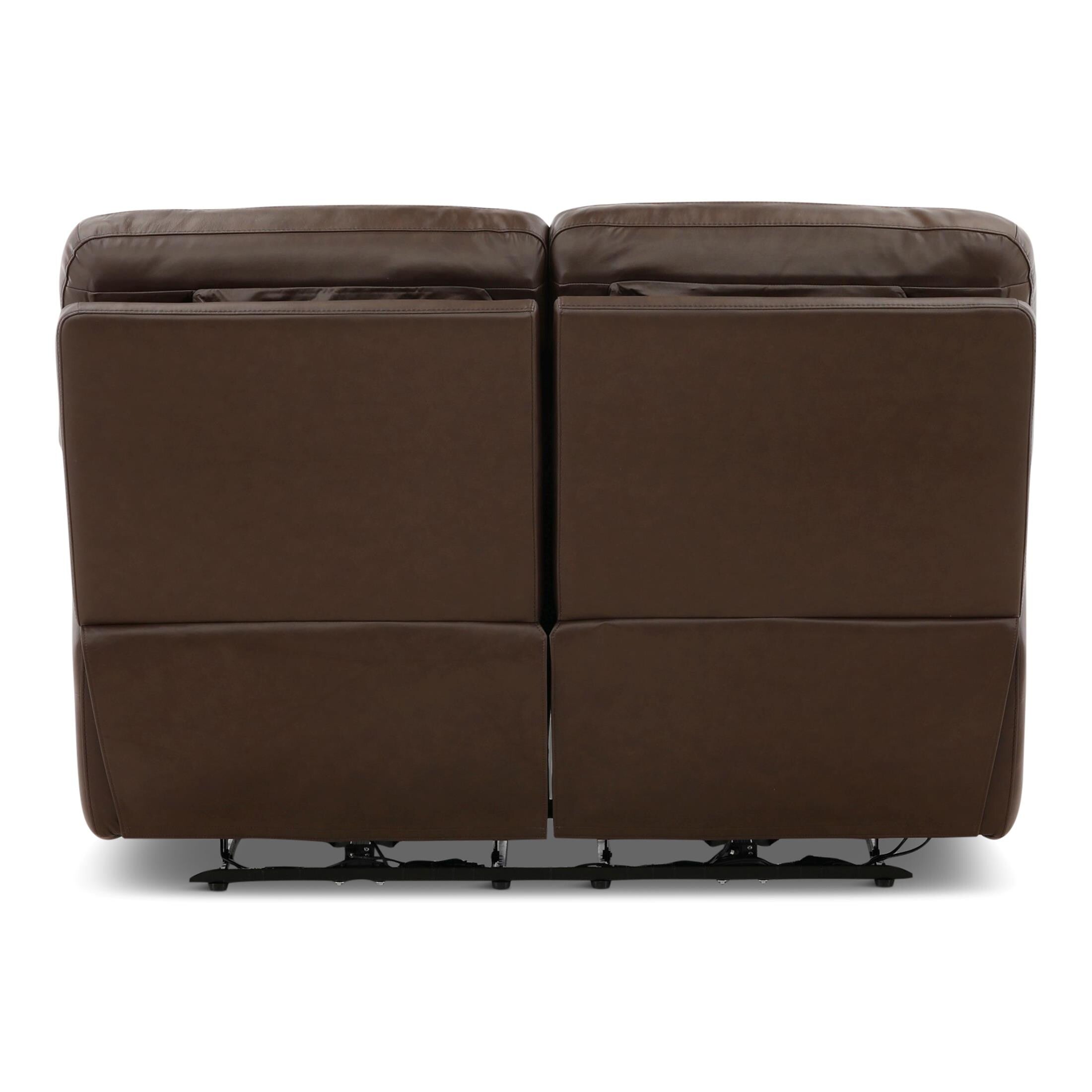 Walker Leather Power Reclining Loveseat - Indoor