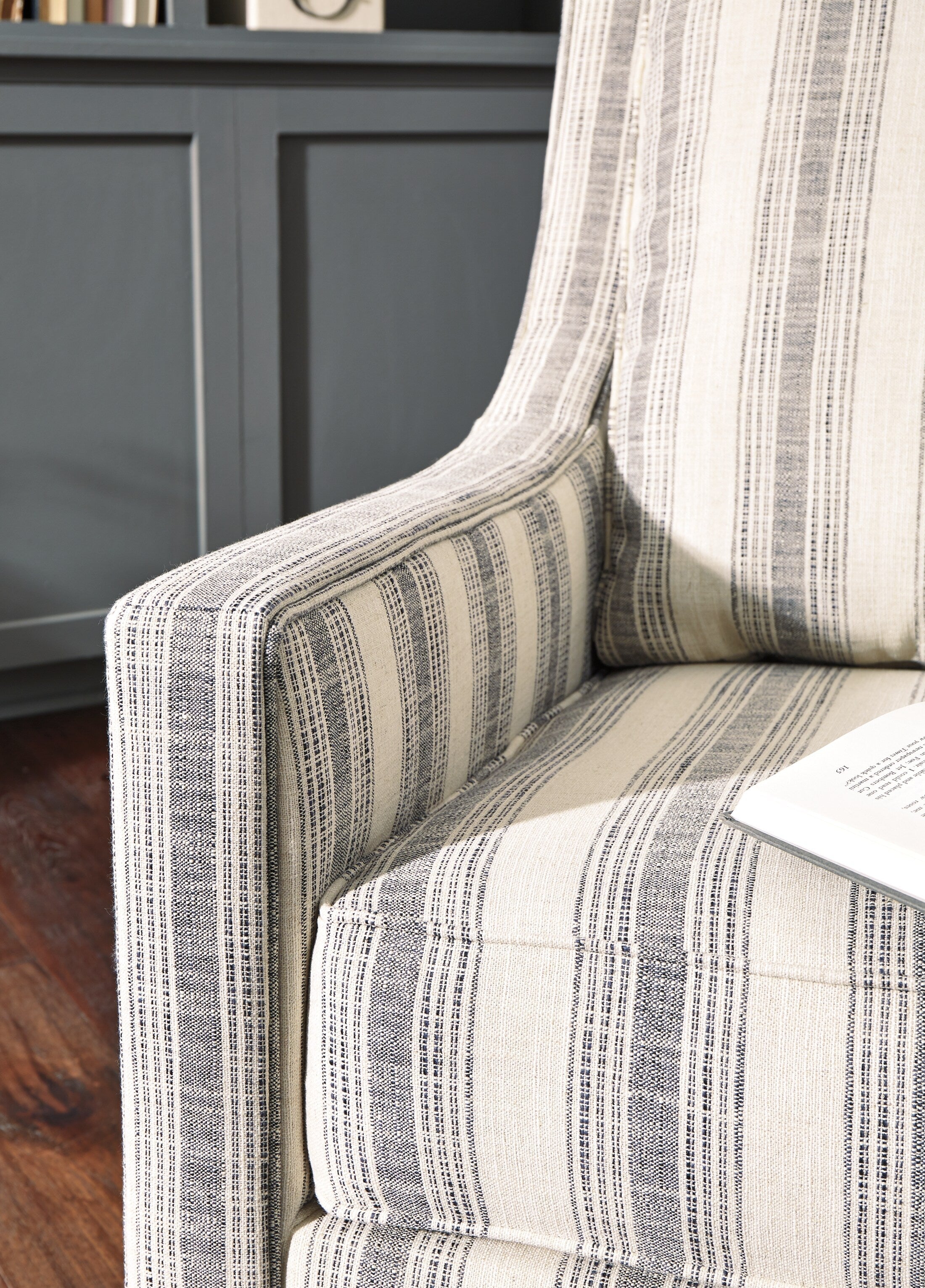 Kambria Swivel Glider Accent Chair - Fabric