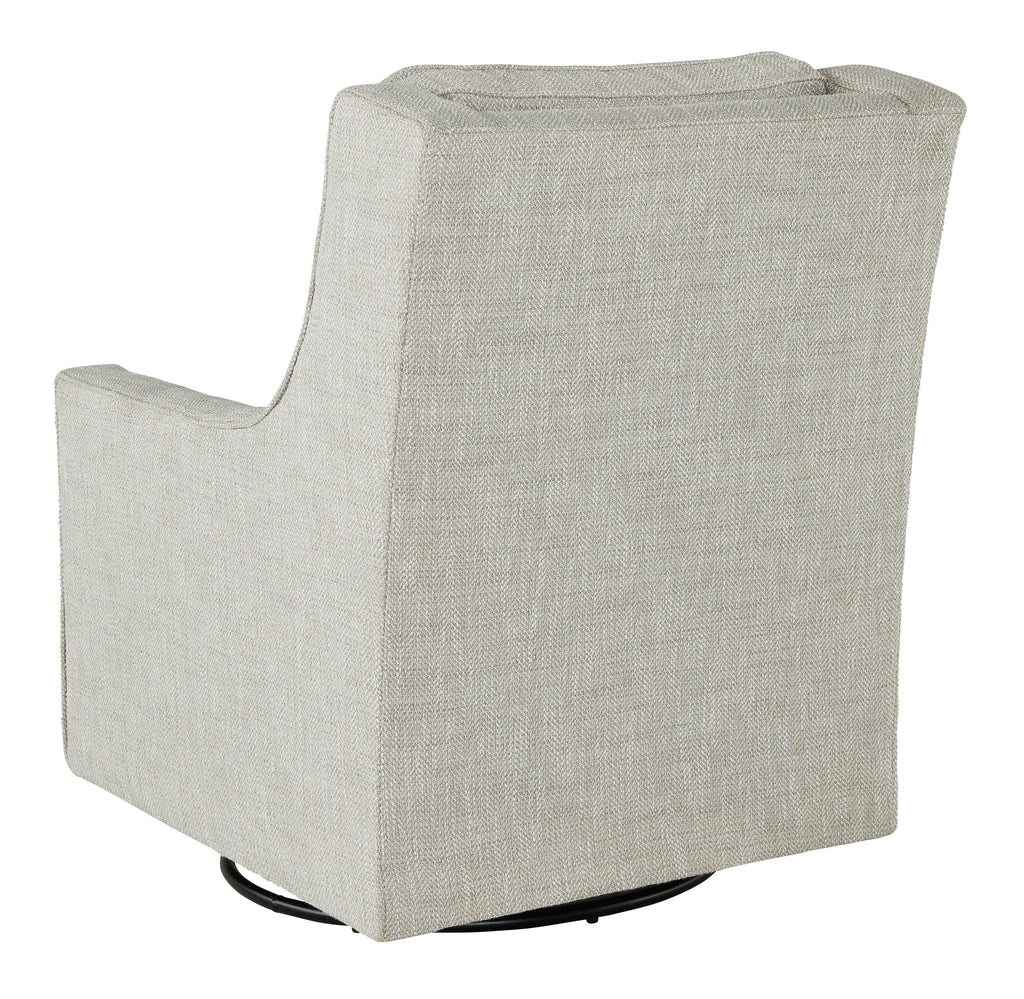 Kambria Swivel Glider Accent Chair - Fabric