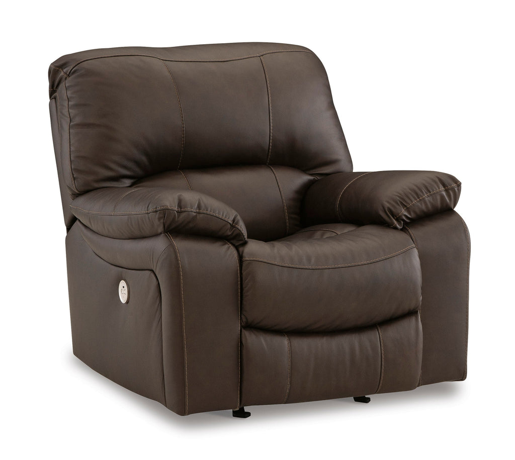Leesworth Power Leather Rocker Recliner