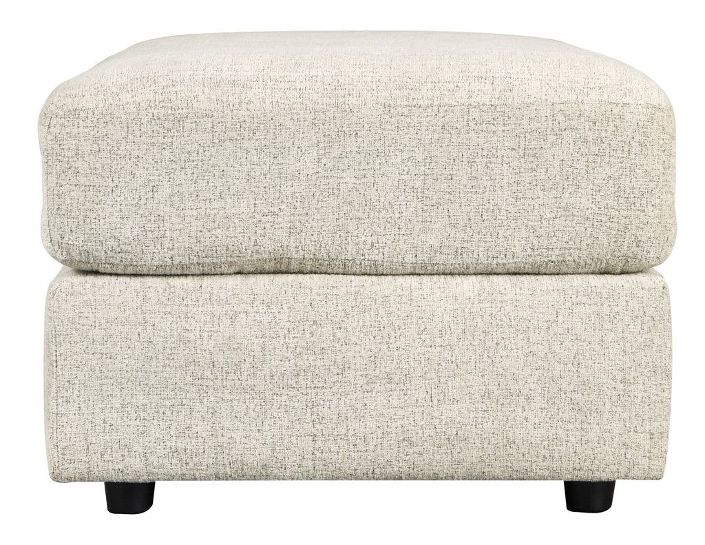 Soletren Oversized Accent Ottoman - Stone