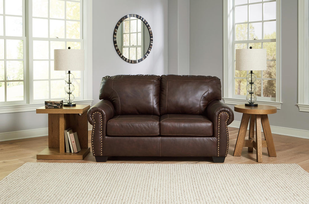 Colleton Leather Loveseat - Indoor