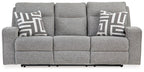 Biscoe Power Reclining Sofa - Fabric