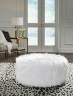 Galice Oversized Accent Ottoman - Fabric
