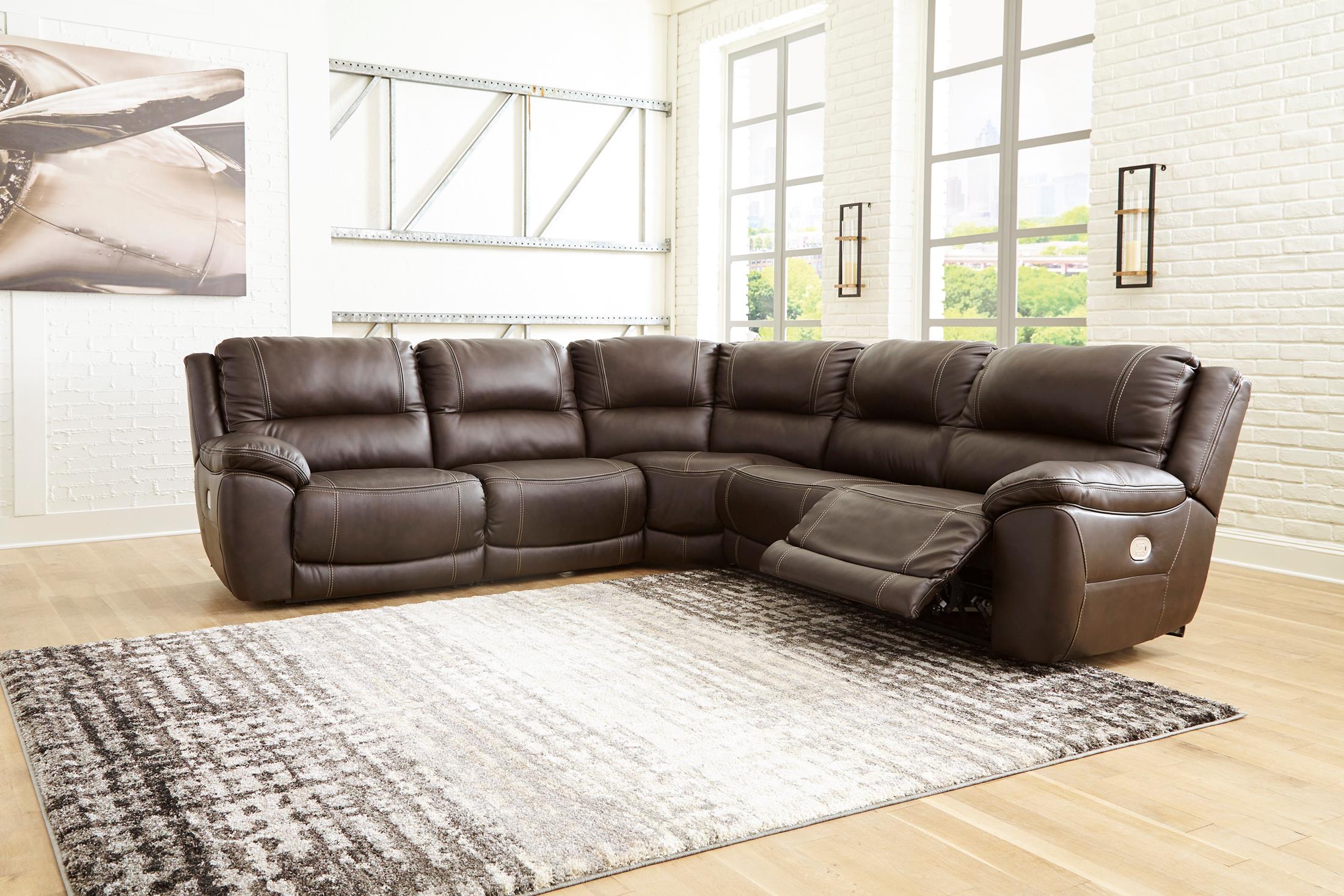 Dunleith 5-Piece Power Reclining Modular Sectional - Set