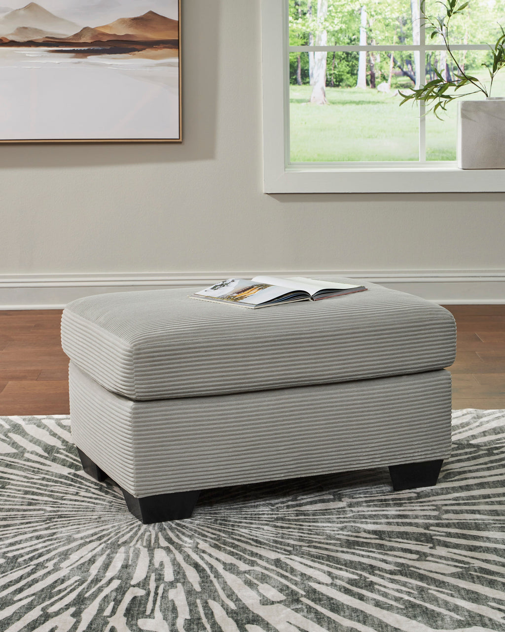 Amesley Ottoman - Indoor
