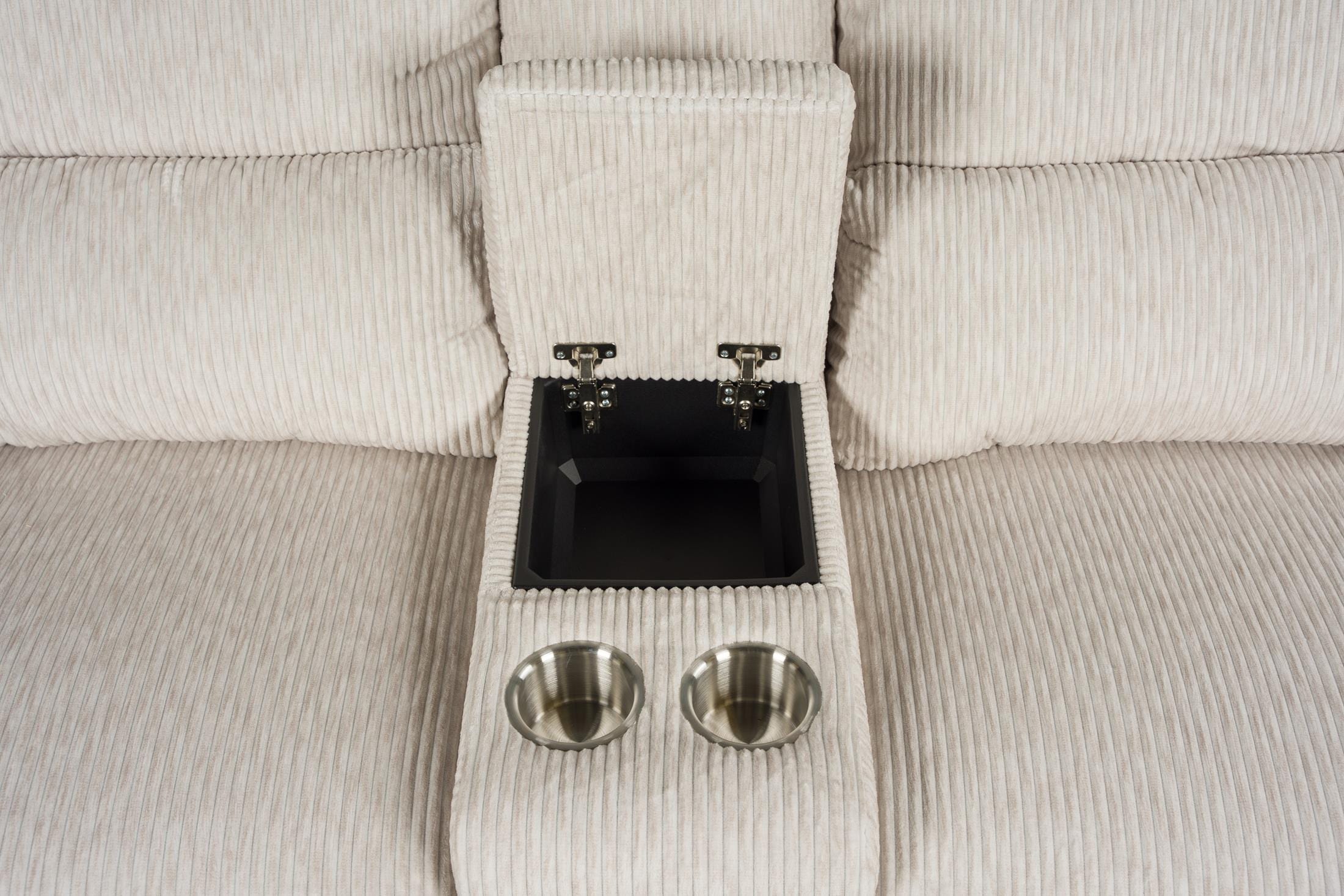 Conway Power Loveseat with Console - Fabric