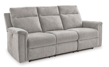 Barnsana Power Reclining Sofa - Fabric