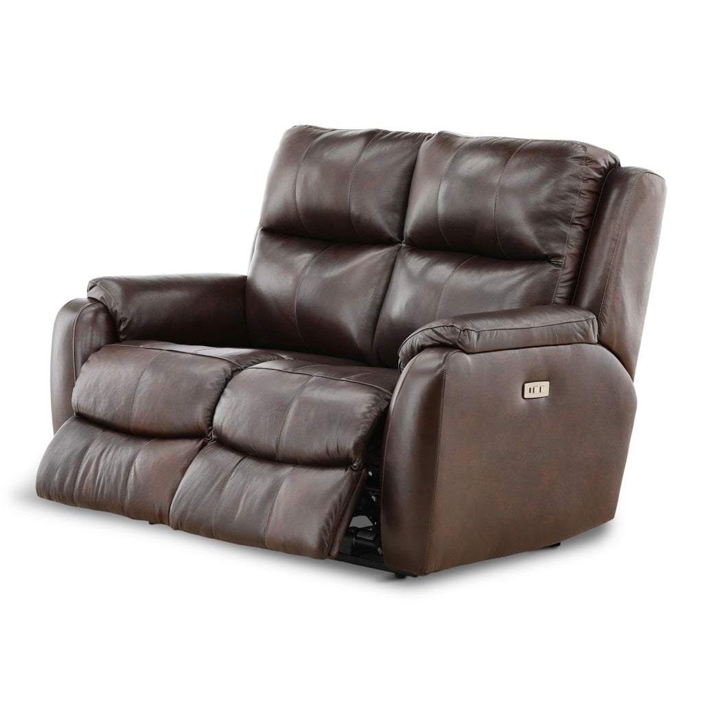 Waylon Leather Power Reclining Loveseat - Indoor