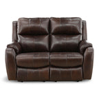 Waylon Leather Power Reclining Loveseat - Indoor