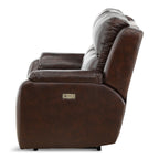 Waylon Leather Power Reclining Loveseat - Indoor