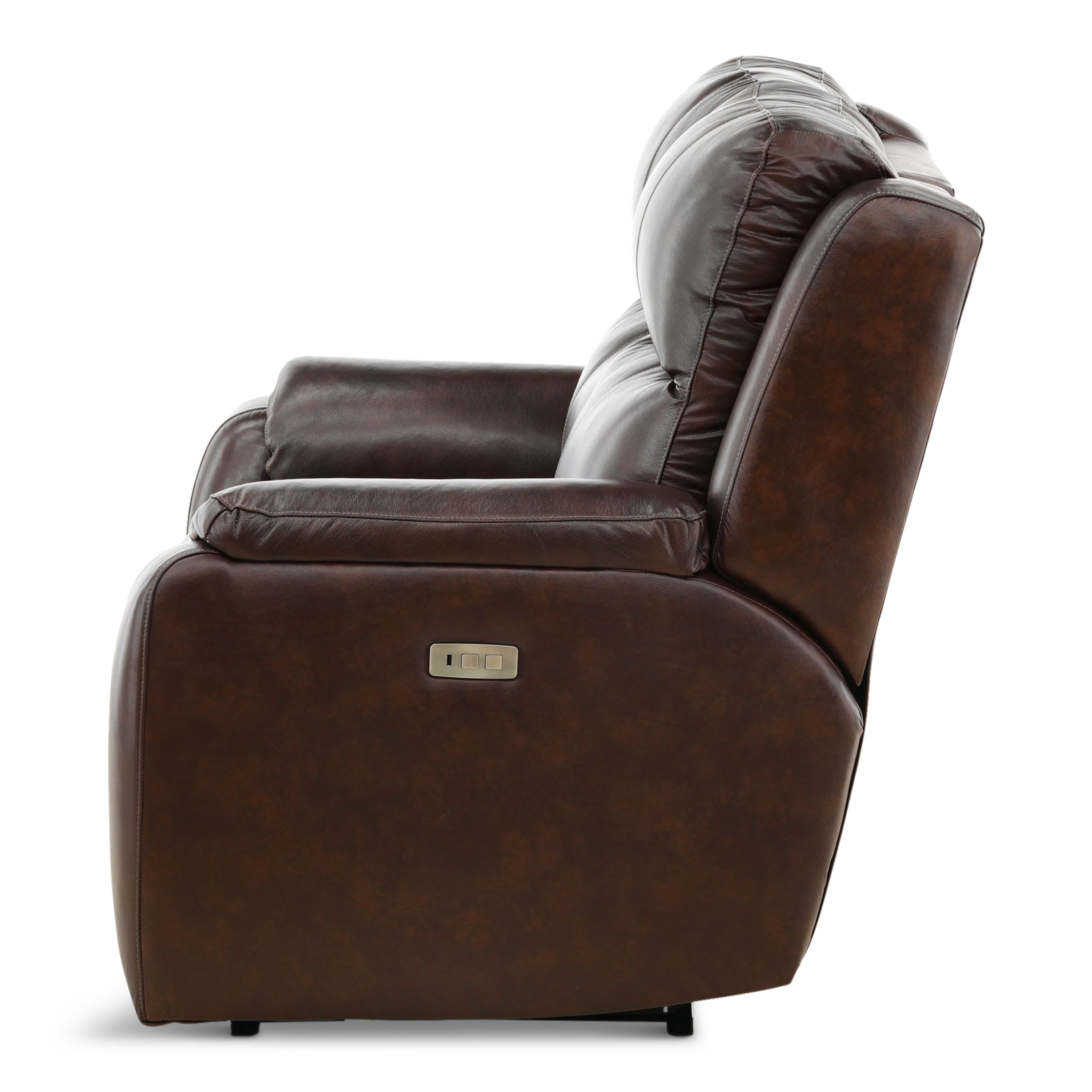 Waylon Leather Power Reclining Loveseat - Indoor