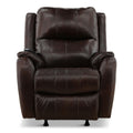 Waylon Leather Power Rocker Recliner