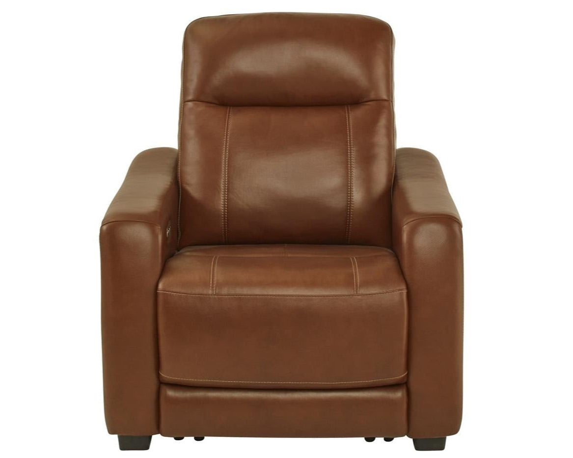Newport Leather Power Recliner