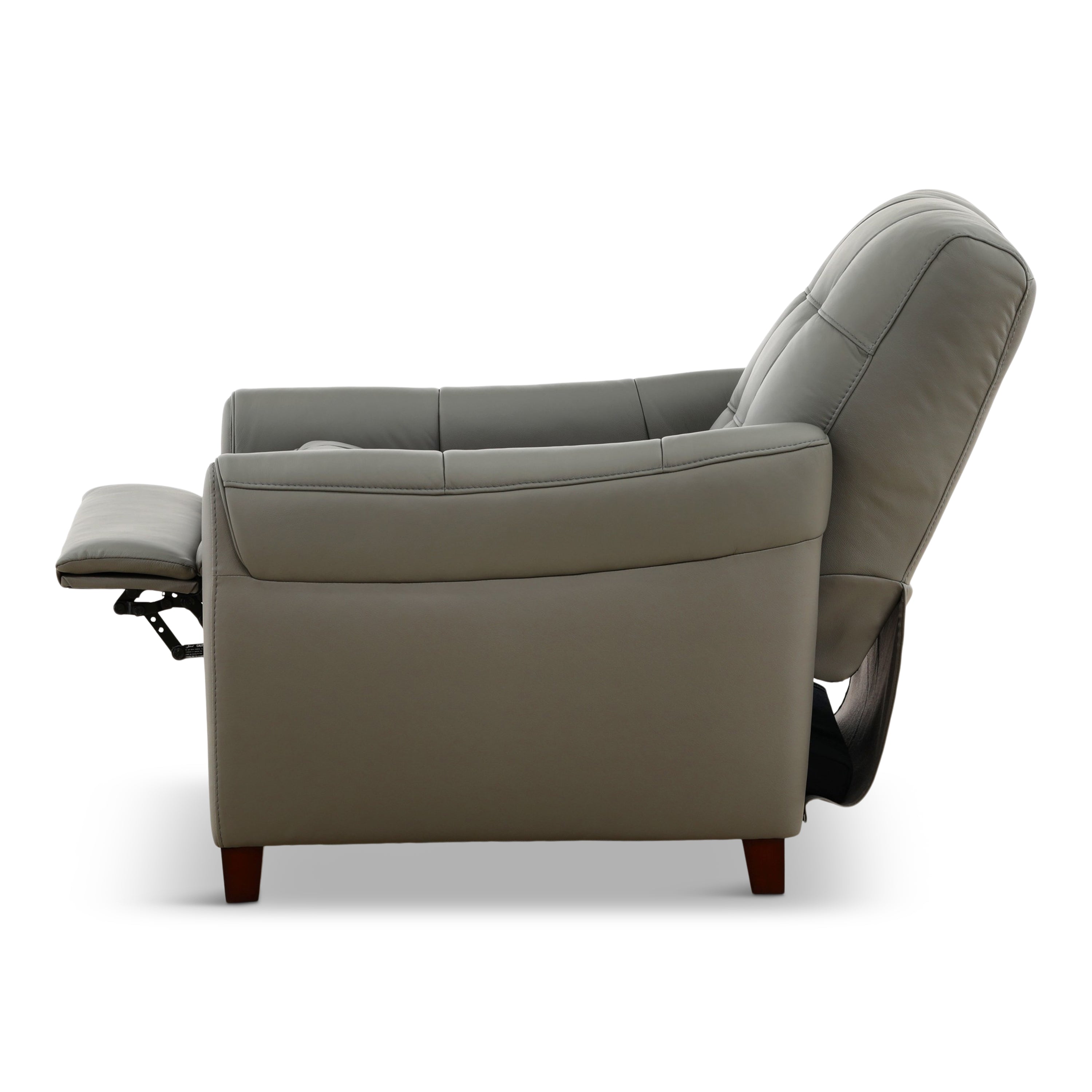 Fitzgerald Leather Pushback Recliner - Manual