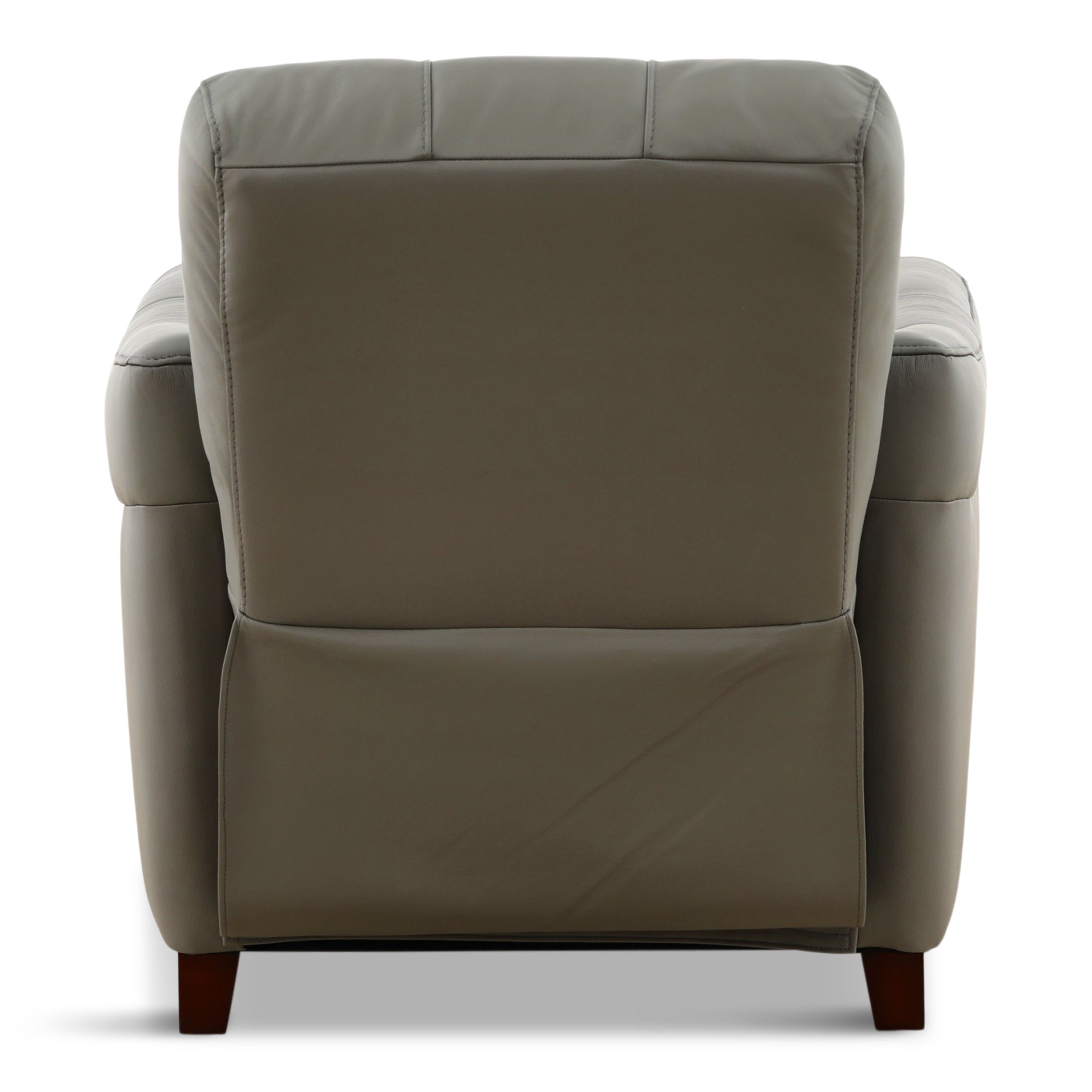 Fitzgerald Leather Pushback Recliner - Manual