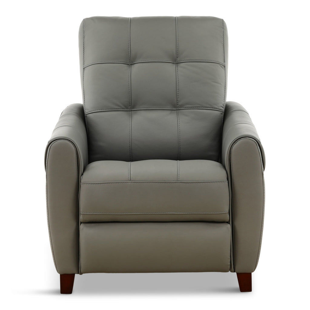 Fitzgerald Leather Pushback Recliner - Manual