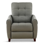 Fitzgerald Leather Pushback Recliner - Manual