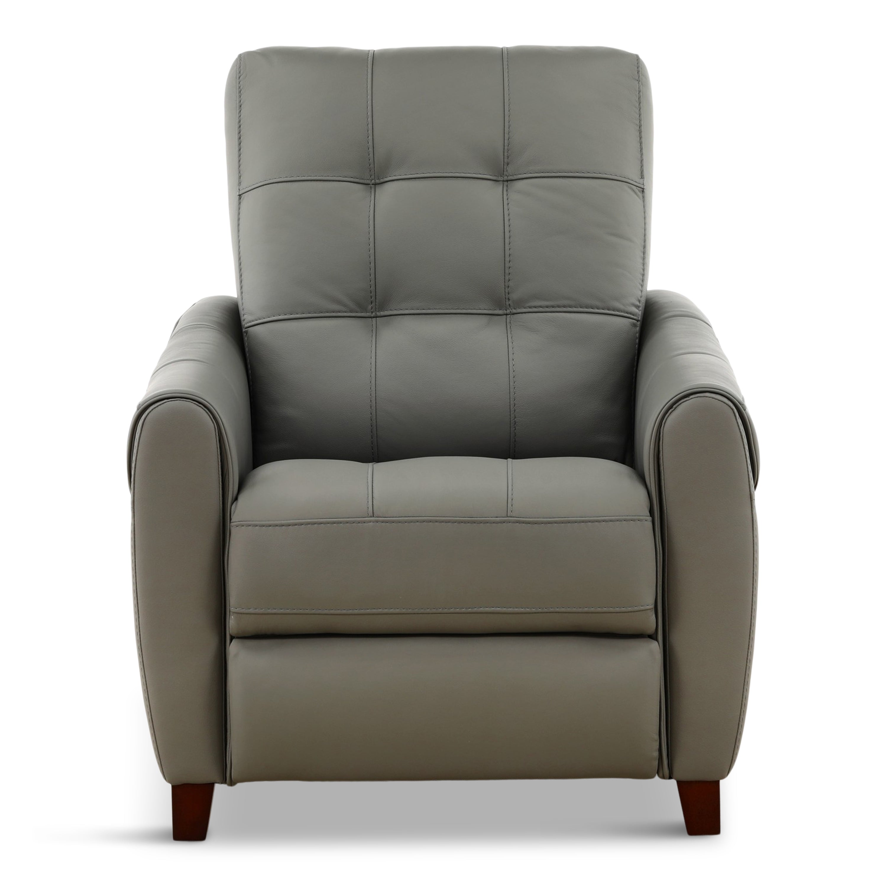 Fitzgerald Leather Pushback Recliner - Manual