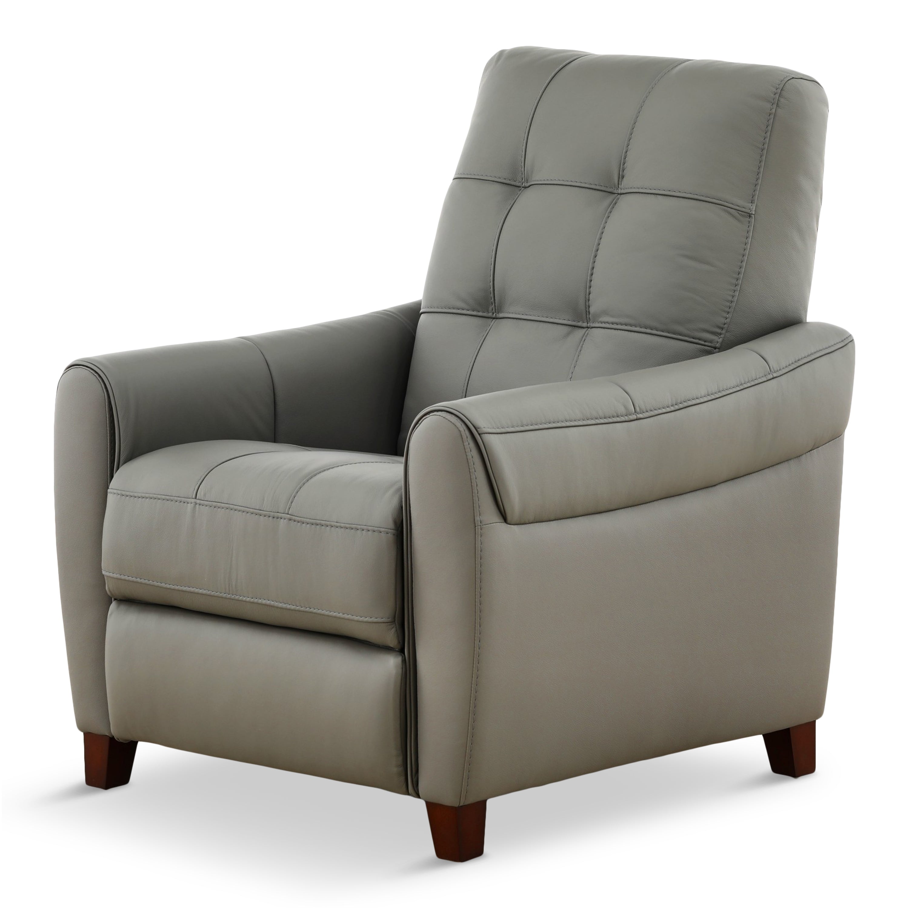 Fitzgerald Leather Pushback Recliner - Manual