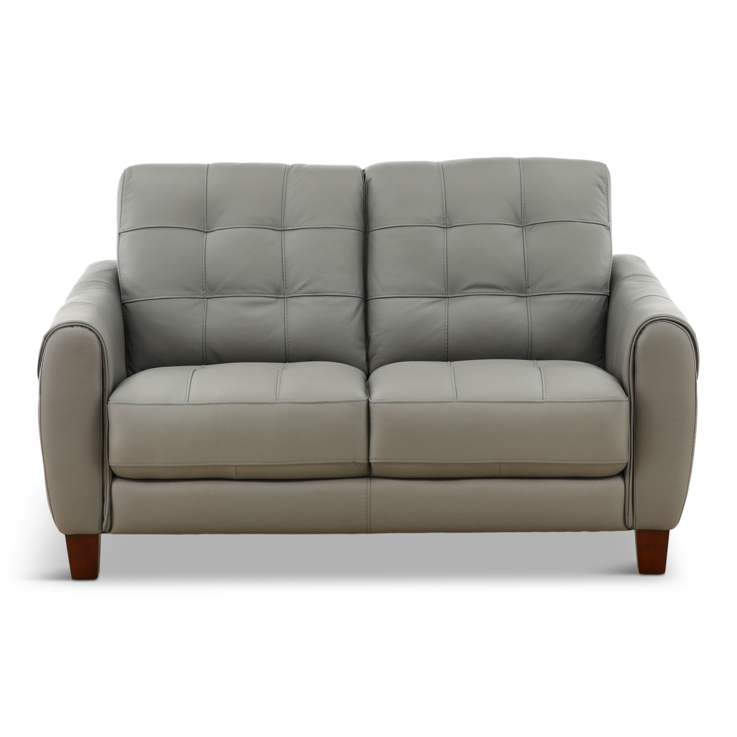 Fitzgerald Leather Loveseat - Indoor