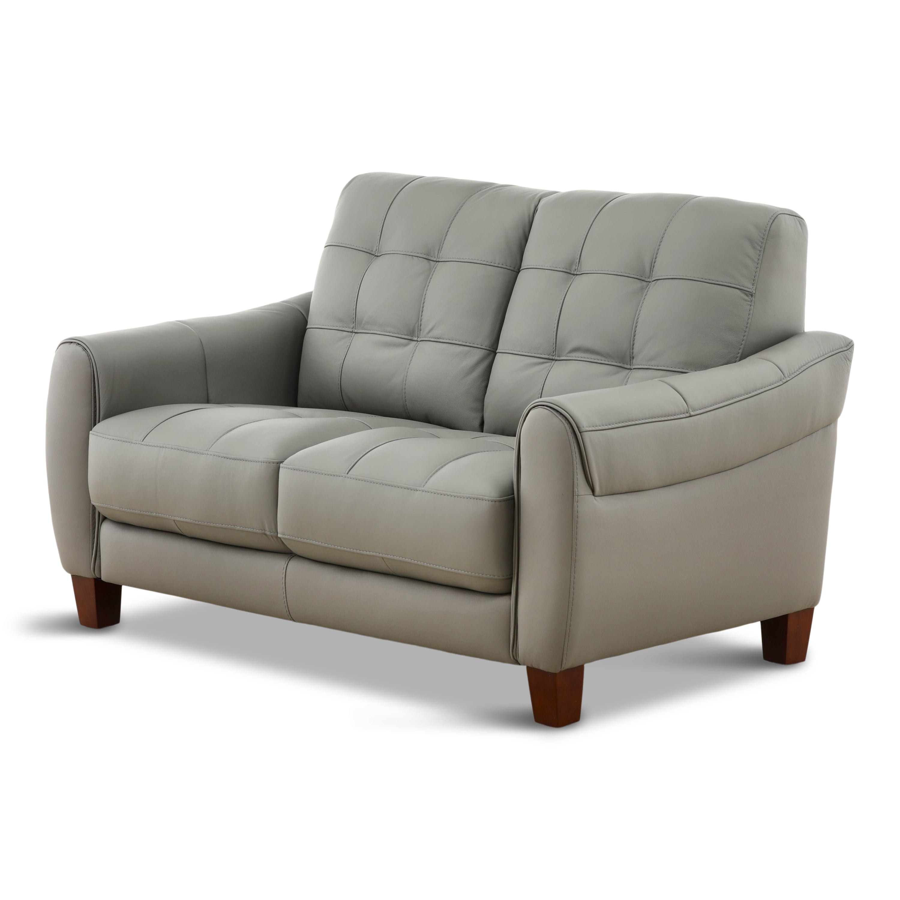 Fitzgerald Leather Loveseat - Indoor