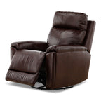 Refined Perfect Match Leather Swivel Gliding Recliner